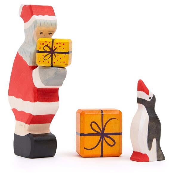 NWT Holztiger Wooden Toys Santa - Picture 3 of 4